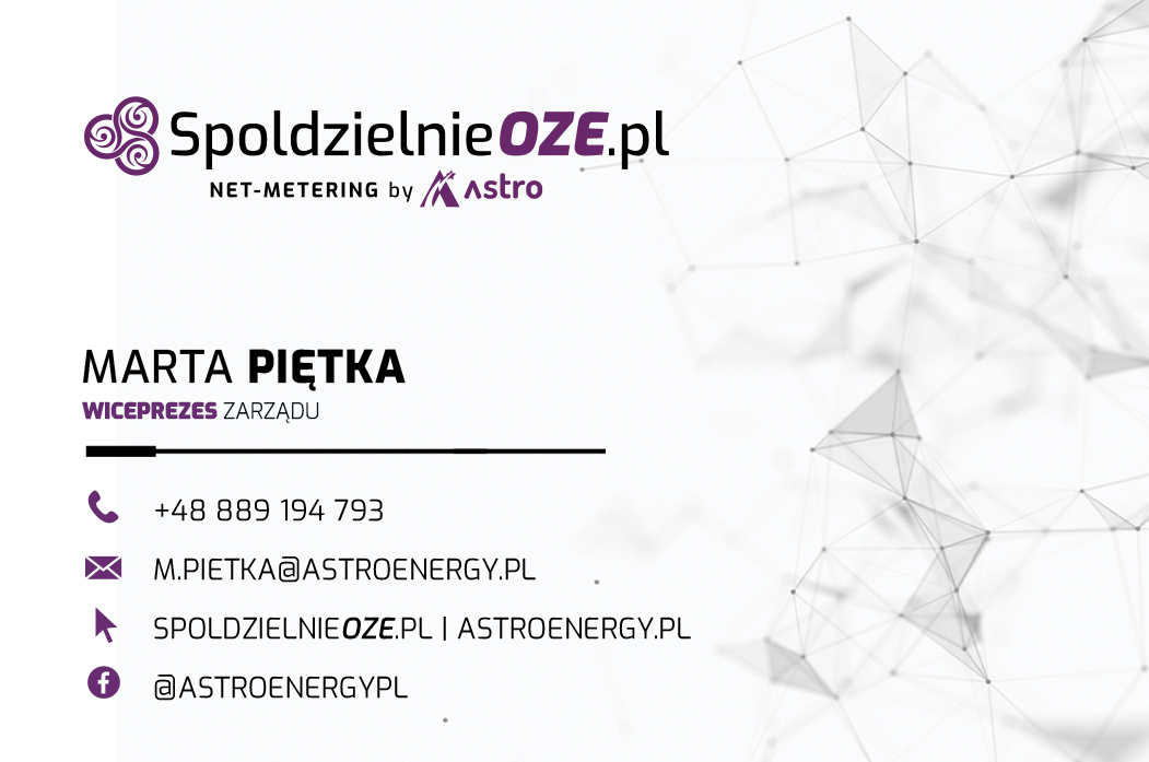 Wizytówka - Marta Piętka